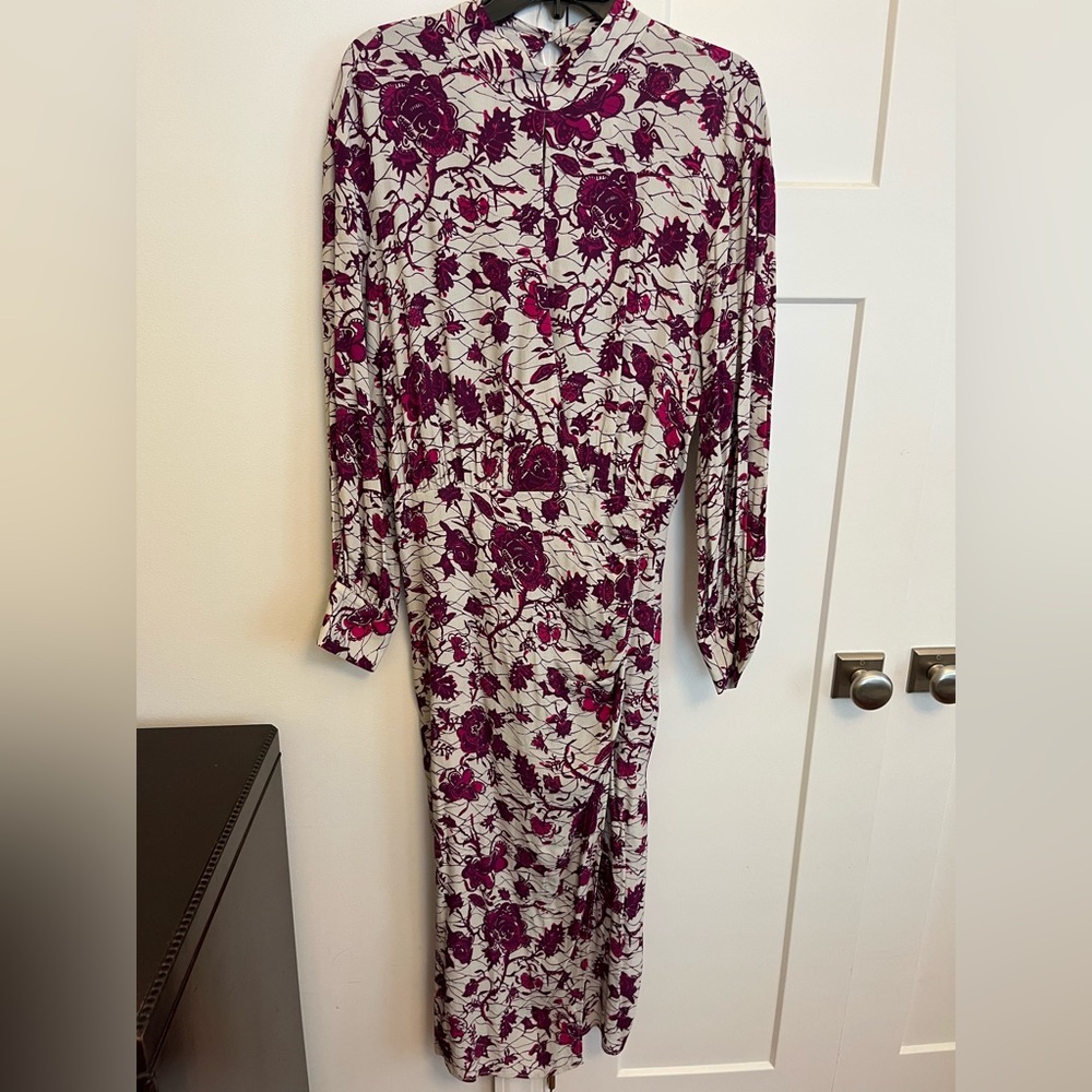 Floral Long Sleeve Dress